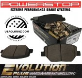 Klocki hamulcowe przednie POWERSTOP Z17 EVOLUTION PLUS Chevrolet Equinox 2018-2020