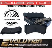 Klocki hamulcowe przednie z zestawem montażowym POWERSTOP Z17 EVOLUTION PLUS Dodge Durango SRT