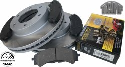 Przednie klocki + tarcze hamulcowe 311mm Ford Ranger 2019-