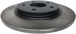 Tarcza hamulcowa tylna 305mm malowana BLACK Dodge Caravan 2008-