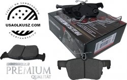 Tylne CERAMICZNE klocki hamulcowe z zestawem montażowym Ford Maverick 2023-