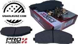Klocki hamulcowe przednie z zestawem montażowym Fiat Freemont 2012-