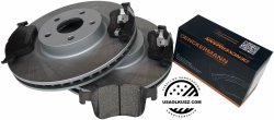Przednie tarcze 308mm + klocki hamulcowe Ford Escape 2020-2025