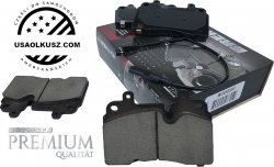 Przednie klocki hamulcowe JL9 GM brake code do tarcz 321mm Chevrolet Corvette C8 2020-2025 exc. Z51