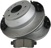 Tylne klocki + tarcze hamulcowe Saab 9-7X