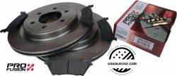 Tylne klocki + tarcze hamulcowe 336mm Ford F-150 F150 2021-