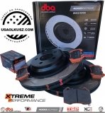 Tylne klocki XTREME PERFORMANCE + tarcze hamulcowe 350mm DBA seria 4000 T3 Dodge Challenger SRT Hellcat Scat Pack