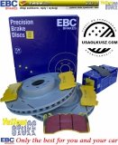 Przednie klocki YellowStuff + tarcze hamulcowe EBC seria USR Ford Mustang 5,0 V8 2015-