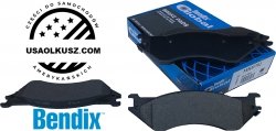 Klocki hamulcowe tylne Dodge RAM 1500 8 szpilek 2006-2008 