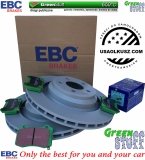 Tylne klocki GreenStuff + tarcze hamulcowe 350mm EBC seria PREMIUM Dodge Charger SRT Scat Pack Hellcat