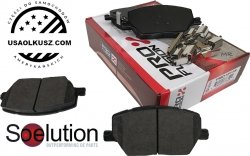 Klocki hamulcowe przednie z zestawem montażowym Jeep Compass 2018-