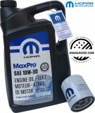 Oryginalny filtr oleju oraz olej MOPAR MaxPro 10W30 Dodge Caravan 2,0 / 2,4