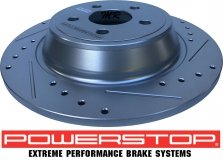 Tylna WIERCONA NACINANA tarcza hamulcowa POWERSTOP 316mm Lincoln Continental 2017-