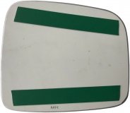 Szkło lusterka lewe WYPUKŁE SFERYCZNE Jeep Cherokee 2002-2007