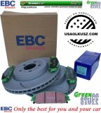 Przednie klocki GreenStuff + tarcze hamulcowe 345mm EBC seria GD Dodge Magnum
