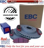Przednie klocki REDSTUFF + tarcze hamulcowe 345mm EBC seria GD Dodge Magnum