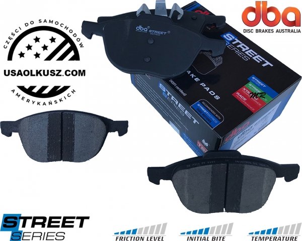 Klocki hamulcowe przednie DBA STREET SERIES Ford Focus USA 2004-2017
