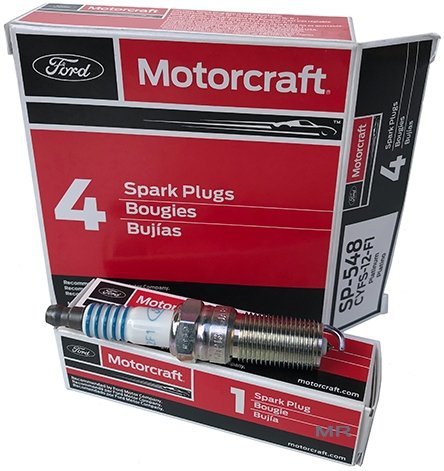 Świeca zapłonowa platynowa MOTORCRAFT SP548 Ford F-150 5,0 V8 2011-