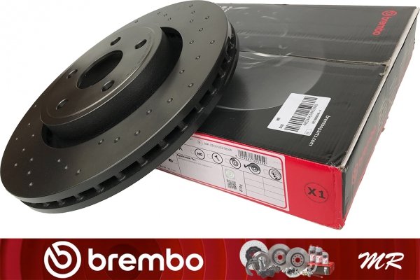Przednia tarcza hamulcowa 350mm Brembo XTRA Jeep Grand Cherokee 2011-2022