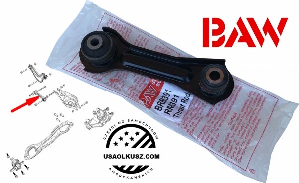 Wahacz poprzeczny tylnego zawieszenia Chrysler Voyager 2020- 68218020AC