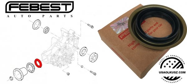 Uszczelniacz reduktora tylny Ford Escape 2001-2012