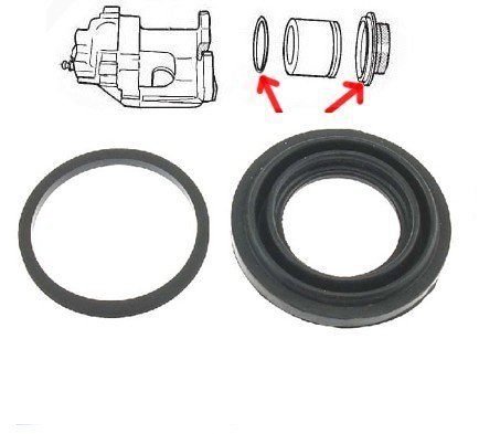 Zestaw naprawczy  zacisku tylnego Oldsmobile Alero 1999-2004