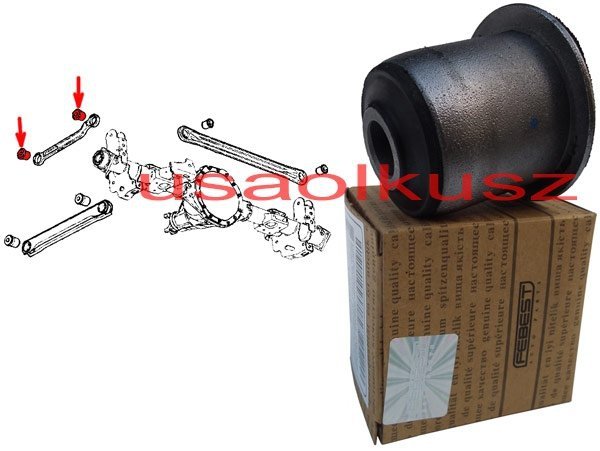 Tuleja tylnego górnego wahacza Cadillac Escalade 2002-2010