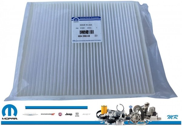 Filtr kabinowy przeciwpyłkowy MOPAR Chrysler Voyager Town Country 2008-2016