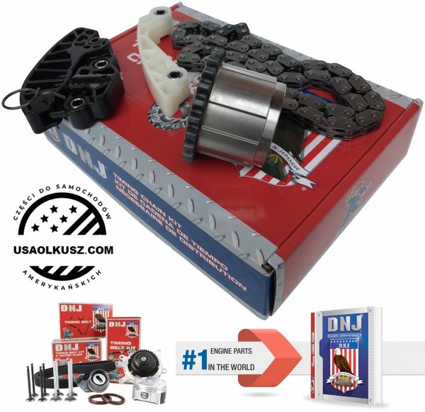 Rozrząd łańcuch napinacz ślizg koło zębate Chrysler 300C V8 2009-