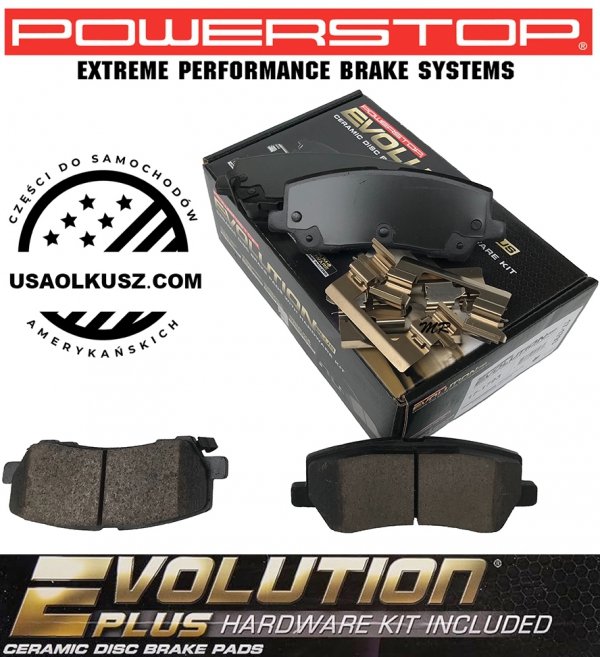Klocki hamulcowe tylne POWERSTOP Z17 EVOLUTION PLUS Ford Mustang 2015-