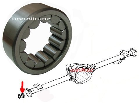 Łożysko półosi tylnego koła Chevrolet Colorado 2004-2012