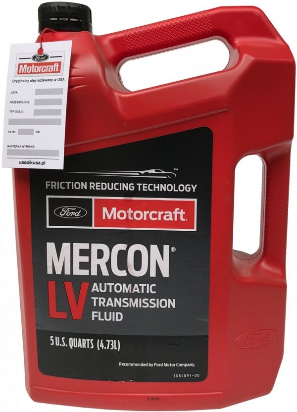 Filtr olej Mercon LV skrzyni biegów 6R80 Lincoln Navigator 2009-2017