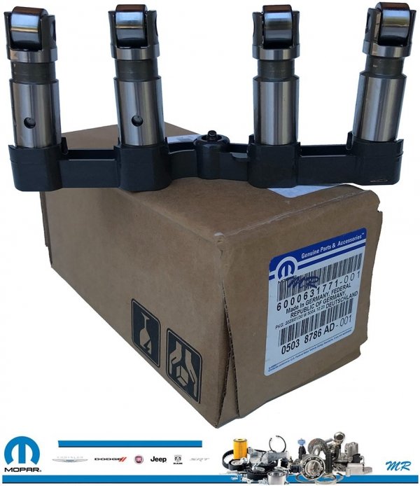 Popychacze hydrauliczne zaworów tylne +MDS Jeep Grand Cherokee 5,7 V8 Hemi 