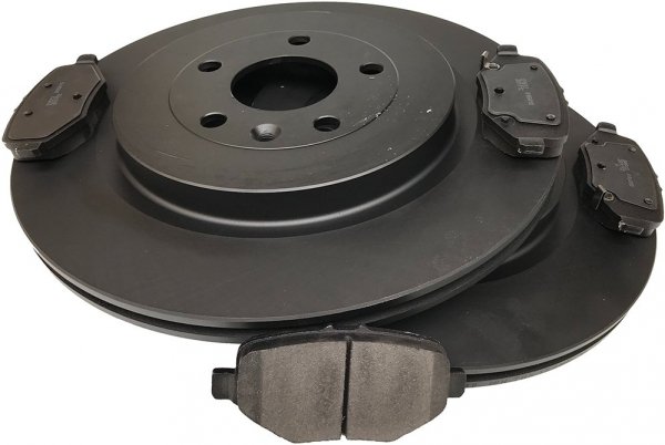 Tylne klocki +  tarcze hamulcowe 345mm Lincoln MKT 2013-
