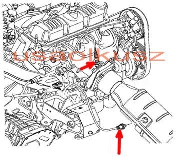 Sonda lambda MOPAR Chrysler Voyager Town Country 4,0 V6