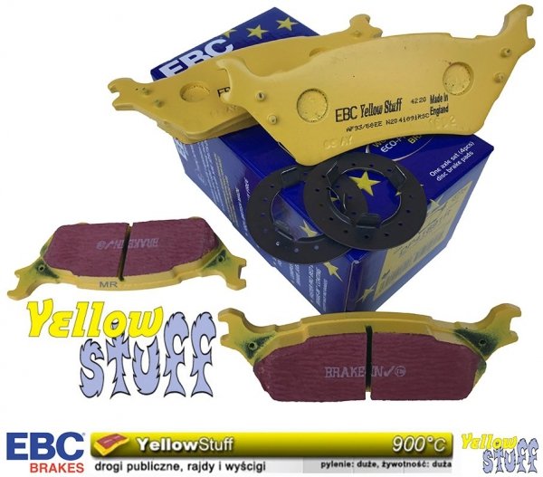 Klocki hamulcowe tylne EBC YellowStuff Lincoln Mark LT 2012-2014