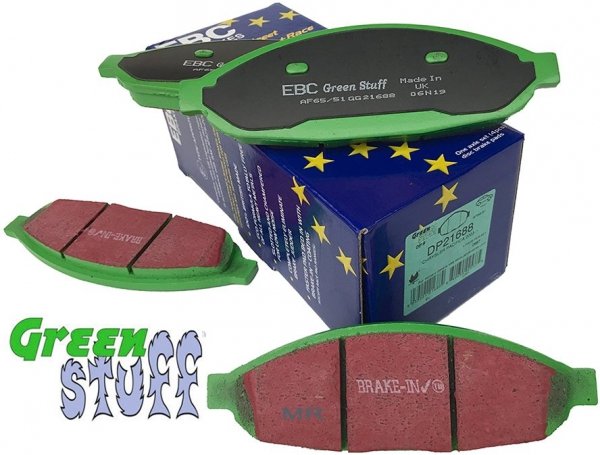Klocki hamulcowe przednie EBC GreenStuff Chrysler Pacifica -2008