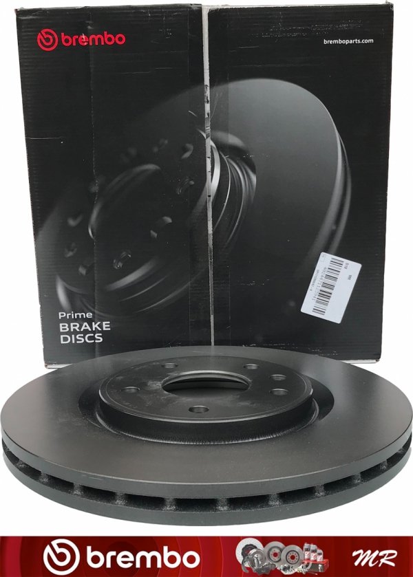Klocki oraz tarcze hamulcowe przednie 330mm BREMBO Chrysler Voyager Town Country 2012-