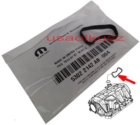 Uszczelniacz zaworu PCV duży Dodge Charger 5,7 V8 2009-