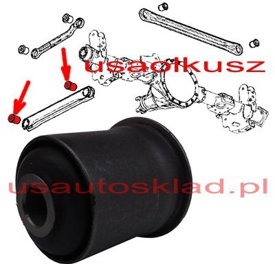 Tuleja tylnego dolnego wahacza Chevrolet Avalanche 2002-