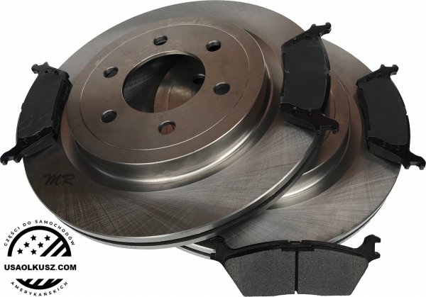 Tylne klocki + tarcze hamulcowe 336mm Ford Expedition 2018-2021