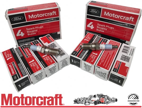 Zestaw 8 świec zapłonowych MOTORCRAFT SP413 Mercury Grand Marquis