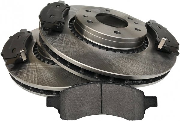 Przednie klocki + tarcze hamulcowe 325mm Buick Rainier 2006-