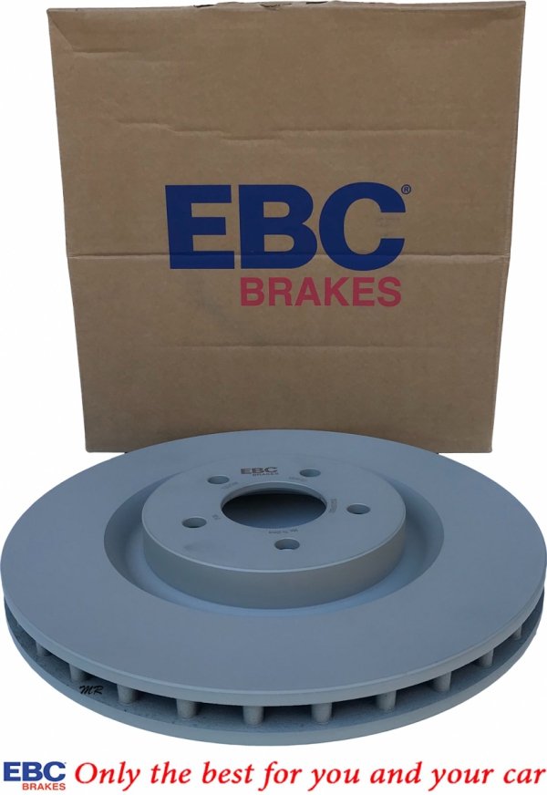 Przednia tarcza hamulcowa 355mm EBC seria PREMIUM Ford Mustang 2005-2014