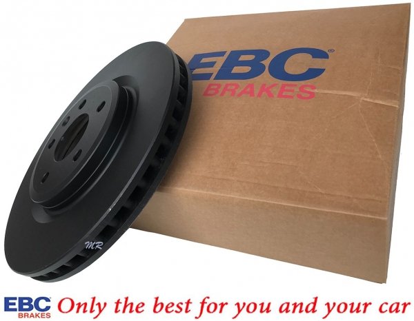 Przednie klocki GreenStuff + tarcze hamulcowe 325mm EBC seria Premium Ford Explorer 2011-2019
