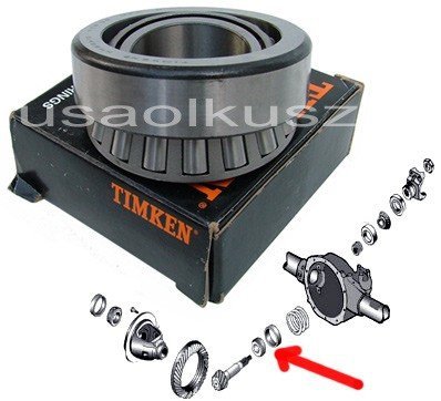 Łożysko wałka ataku przedniego mostu INNER Lexus LX470 2003-2007