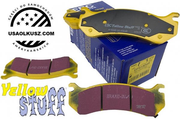 Przednie klocki hamulcowe EBC YellowStuff  GMC Yukon 1500 -2006