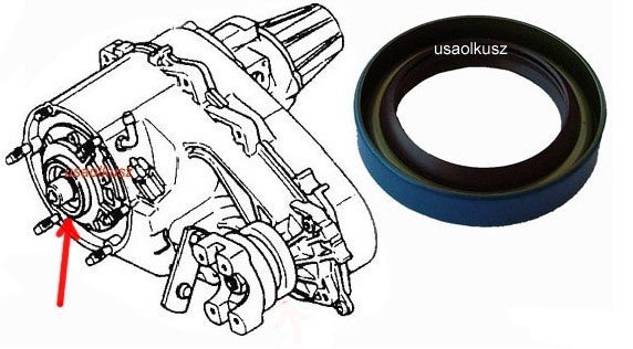Uszczelniacz reduktora BW4416 BW4406 łączenie ze skrzynią Ford Expedition