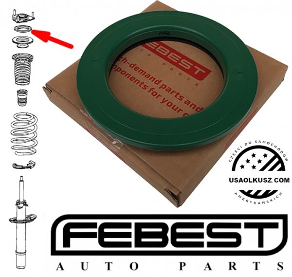 Łożysko górnego mocowania przedniego amortyzatora Honda Odyssey 2018-