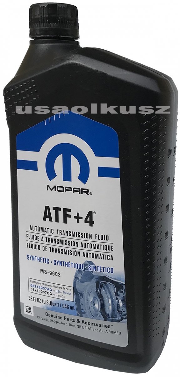 Olej skrzyni biegów MOPAR ATF+4 MS-9602 0,946l